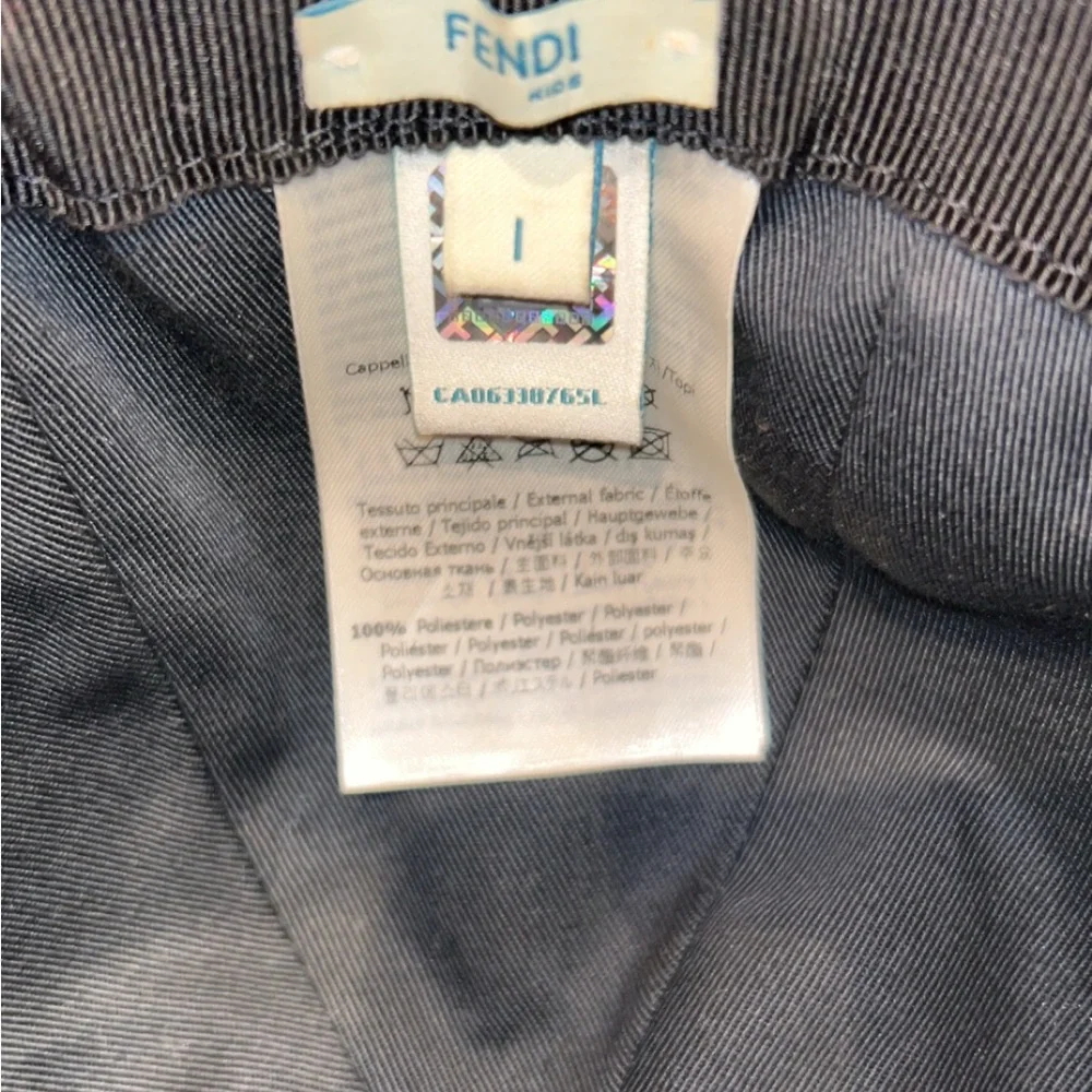 Fendi Brown Monogram Baseball Cap